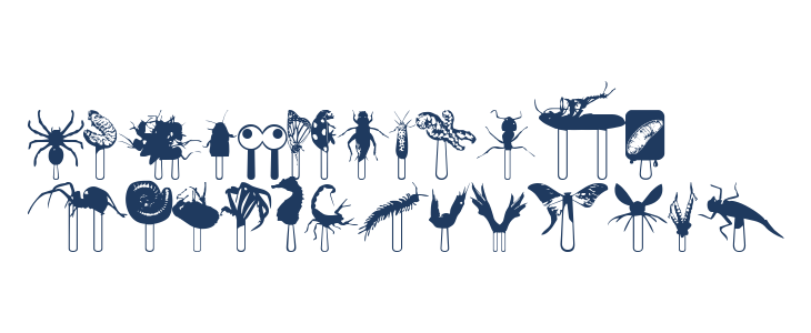 JunglefoodRegular Lowercase