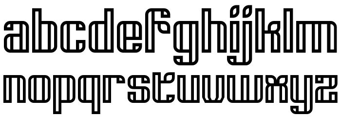 Junglira Regular Font LOWERCASE