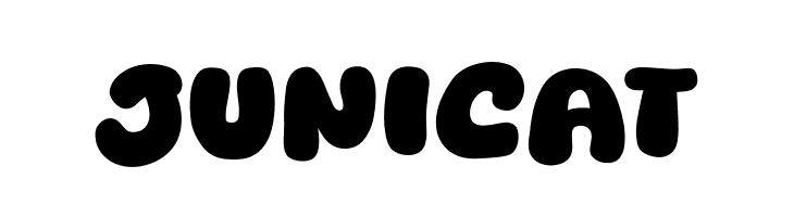 Junicat  フリーフォントのダウンロード