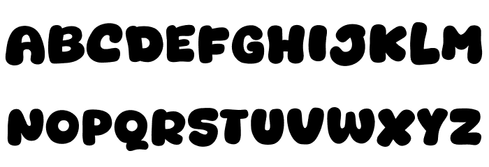 Junicat Font LOWERCASE