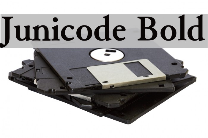 Junicode Bold Font examples