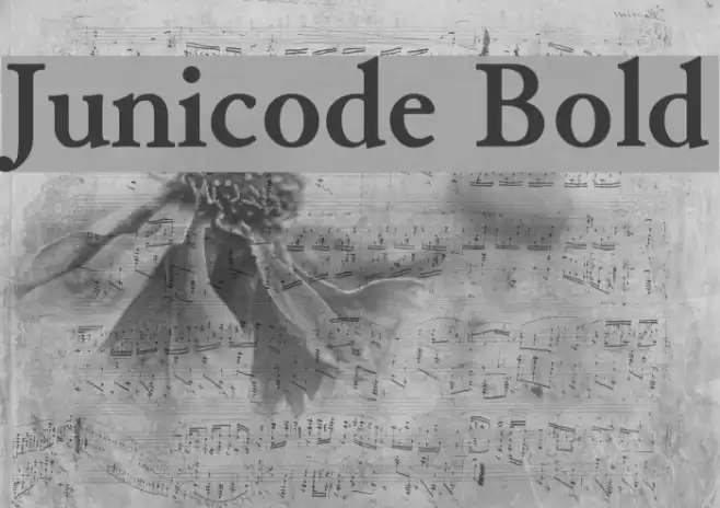 Junicode Bold examples
