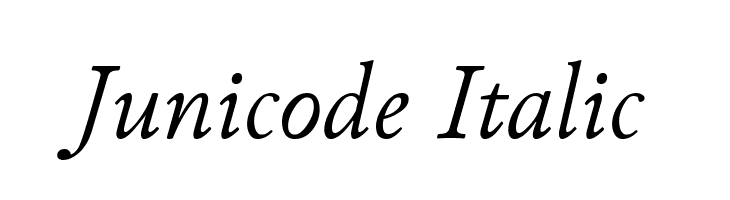 Italic fonts. Junegull шрифт.