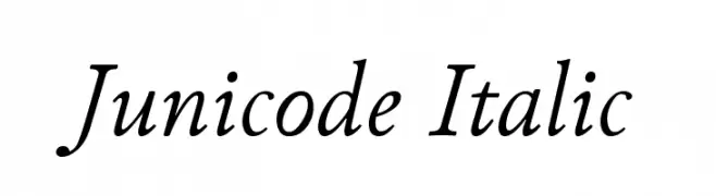 Junicode Italic  Fuentes Gratis Descargar