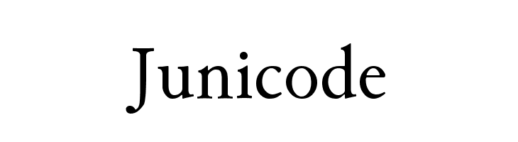 Junicode Font