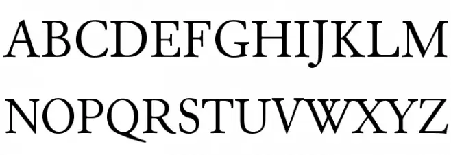 Junicode Schriftart Groß