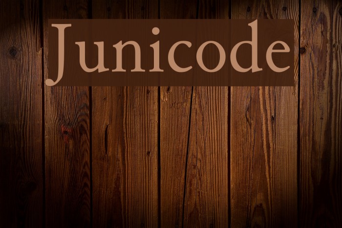 Junicode Font examples