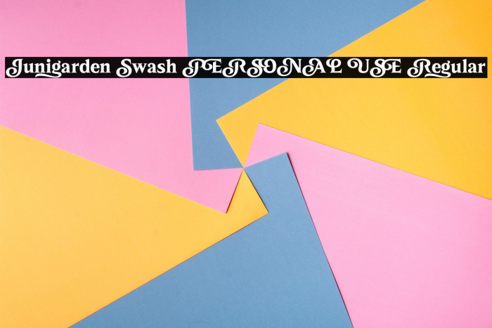 Junigarden Swash PERSONAL USE Regular Example 2