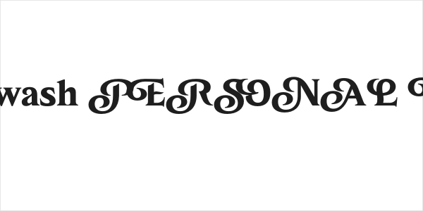 Junigarden Swash PERSONAL USE Regular Logo