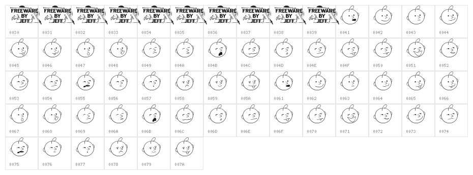 Junior Attitudes JL Character Map