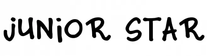 Junior Star  Frei Schriftart Herunterladen