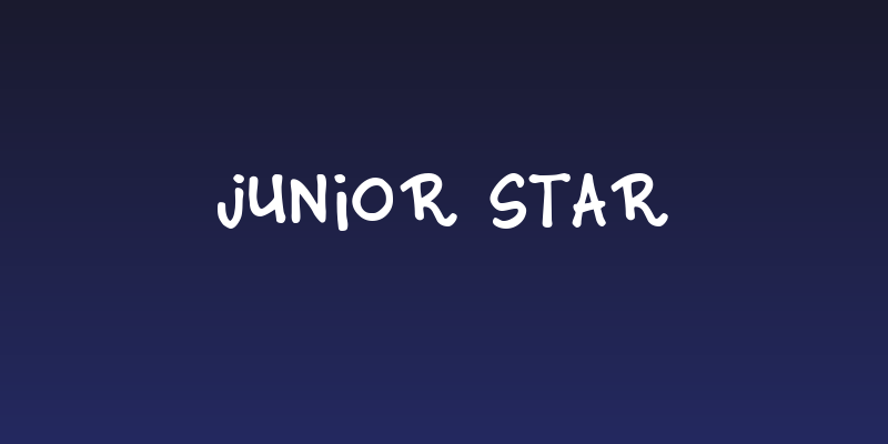Junior Star Social Header