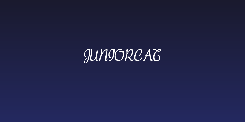 JuniorCAT Social Header
