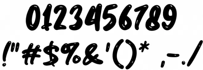 Juniory Font OTHER CHARS