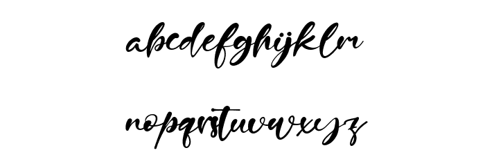 Juniper Tree Font LOWERCASE