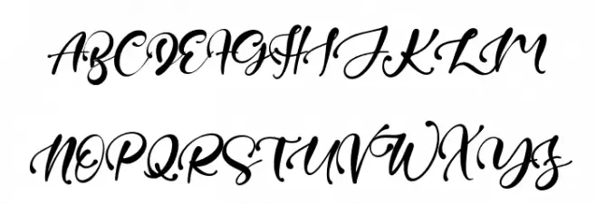 JuniperTree Schriftart Groß