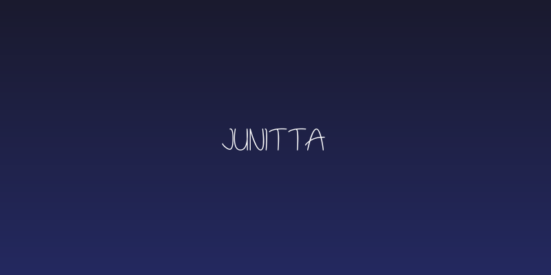 Junitta Social Header