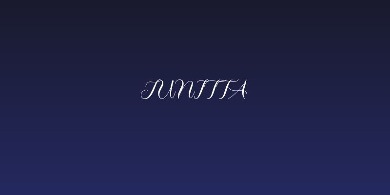 Junitta Social Header