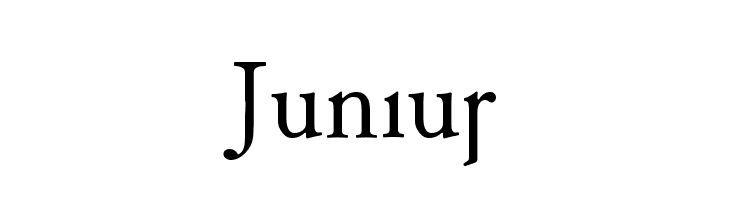 Junius  Free Fonts Download
