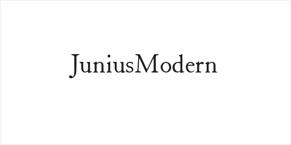 JuniusModern Logo