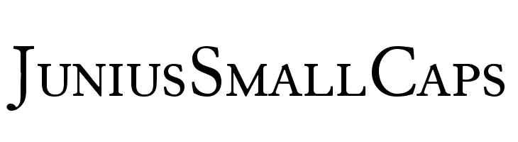 JuniusSmallCaps Font