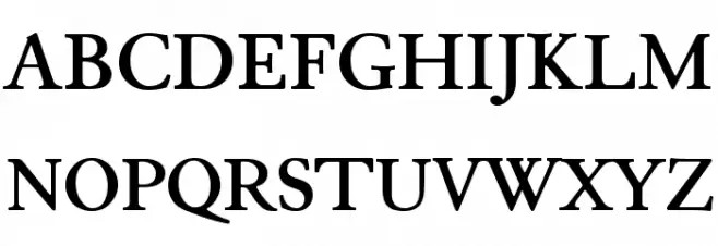 JuniusStandard Bold Font Litere mari