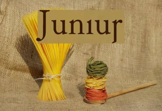 Junius Example 1