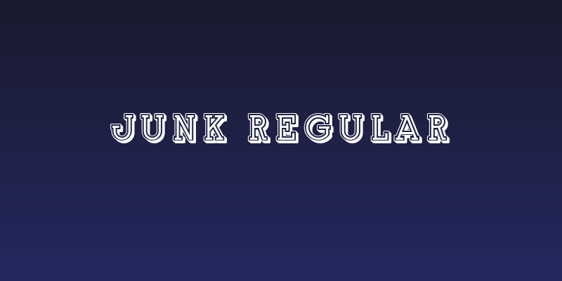 Junk Regular Social Header