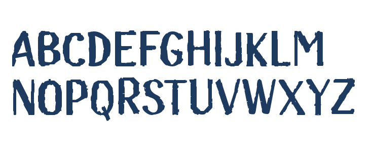 Junk Robo Uppercase