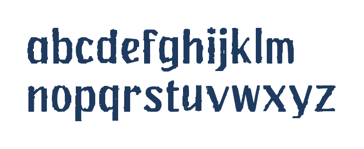 Junk Robo Lowercase