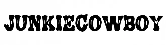 Junkie Cowboy  تنزيل الخطوط