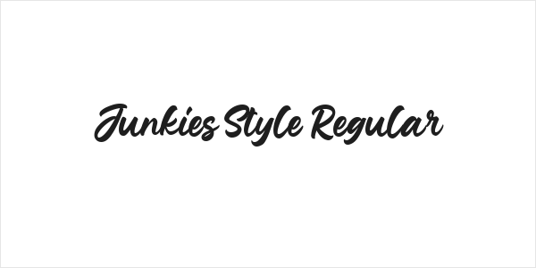 Junkies Style Regular Logo