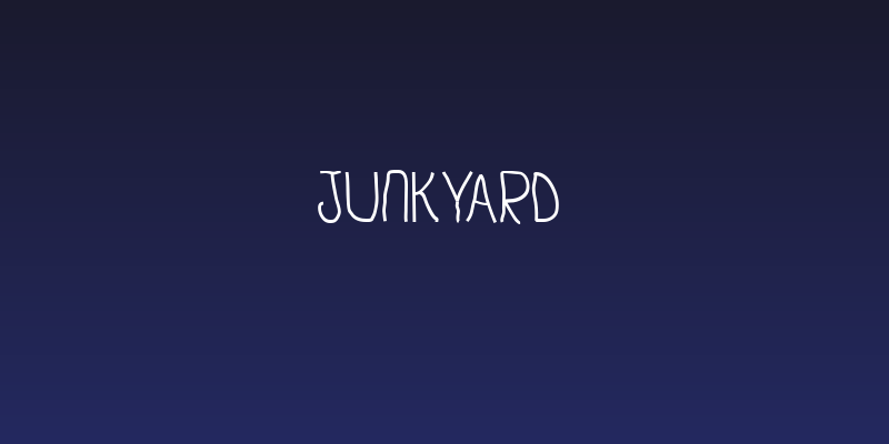 Junkyard Social Header