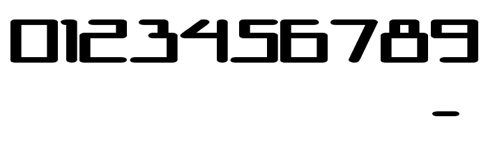 Juno Reactor Font OTHER CHARS