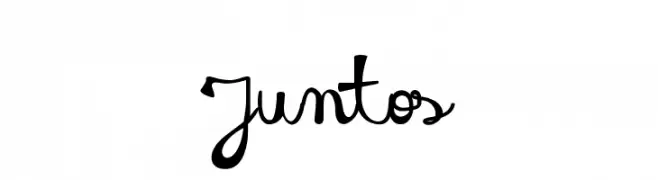 Juntos  font caratteri gratis