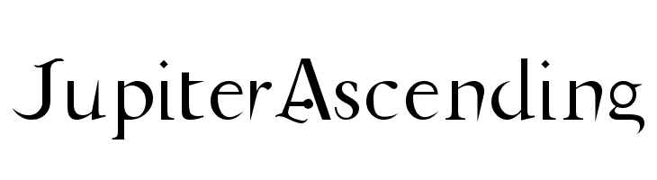 Jupiter Ascending  Скачать бесплатные шрифты