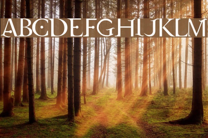 Jupiter Ascending Font examples