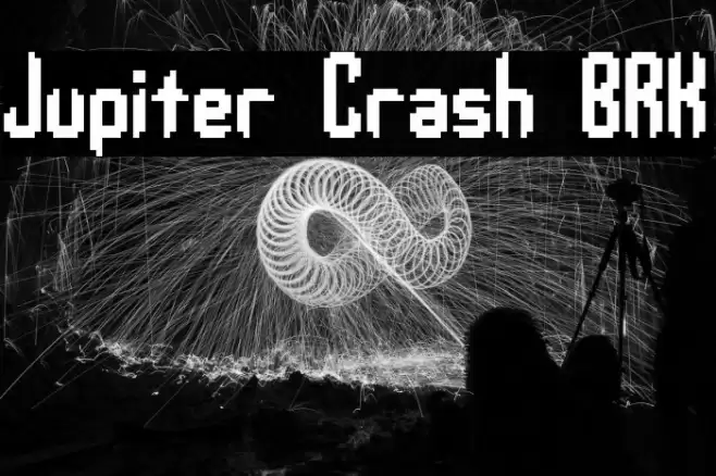 Jupiter Crash BRK Font examples