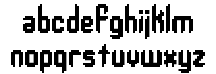 Jupiter Crash BRK Font LOWERCASE