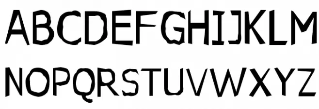 Jupiter Jellypop フォント 大文字