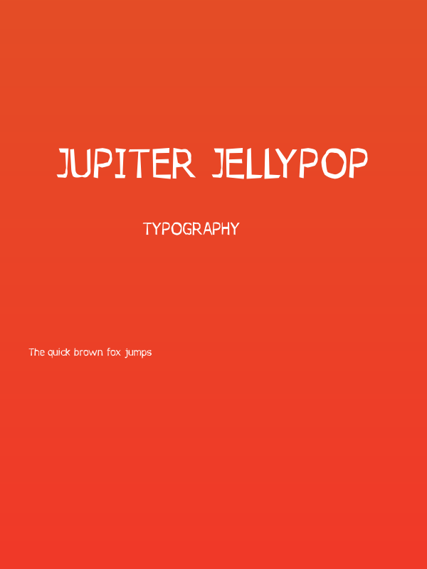 Jupiter Jellypop Poster