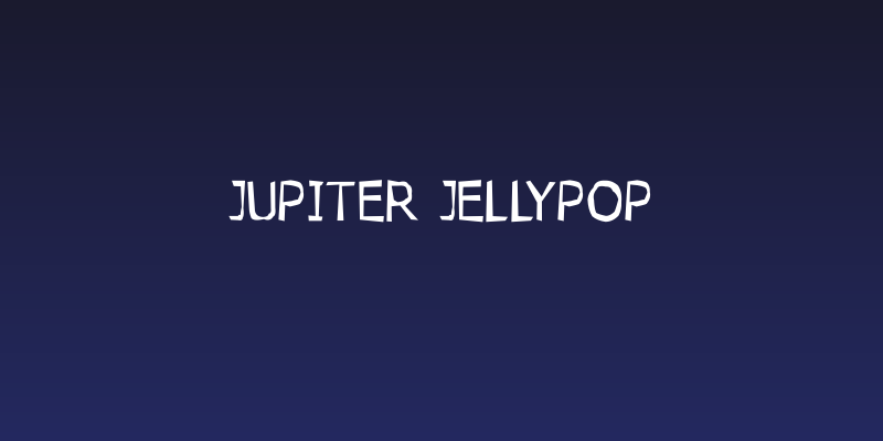 Jupiter Jellypop Social Header
