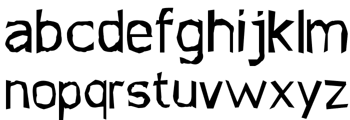 Jupiter Jellypop Font LOWERCASE