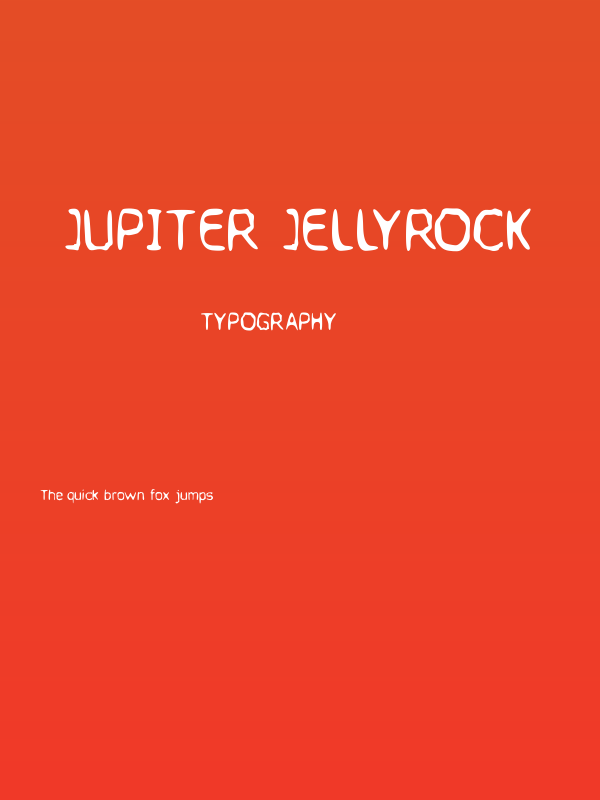 Jupiter Jellyrock Poster