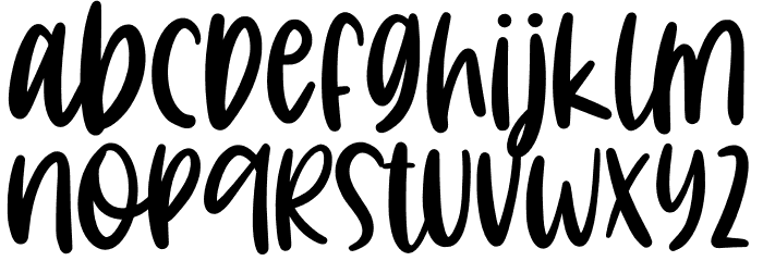 Jupiter Love Font LOWERCASE