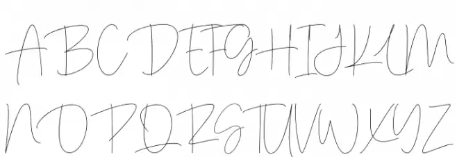 Jupiter Photograph Font UPPERCASE