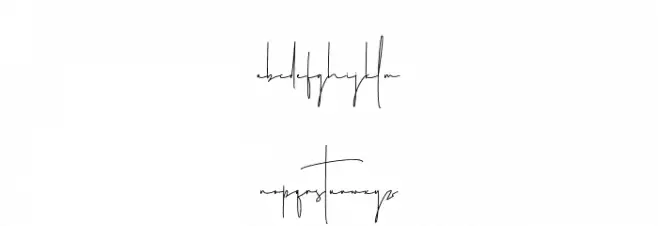 Jupiter Photograph Font LOWERCASE