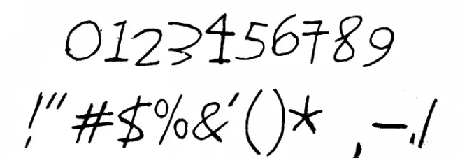 Jupiter Font OTHER CHARS