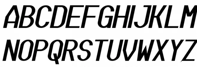 Jupiteroid Bold Italic Fuentes MAYÚSCULAS