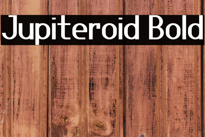 Jupiteroid Bold Example 1